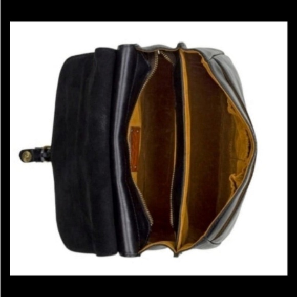 Patricia Nash Heritage Rust London Saddlebag Crossbody - Picture 9 of 16